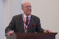 The Illinois Supreme Court Historic Preservation Commission honored William J. Bauer, 89, a senior judge in the 7th U.S. Circuit Court of Appeals, with the Honorable George N. Leighton Justice Award on Tuesday.